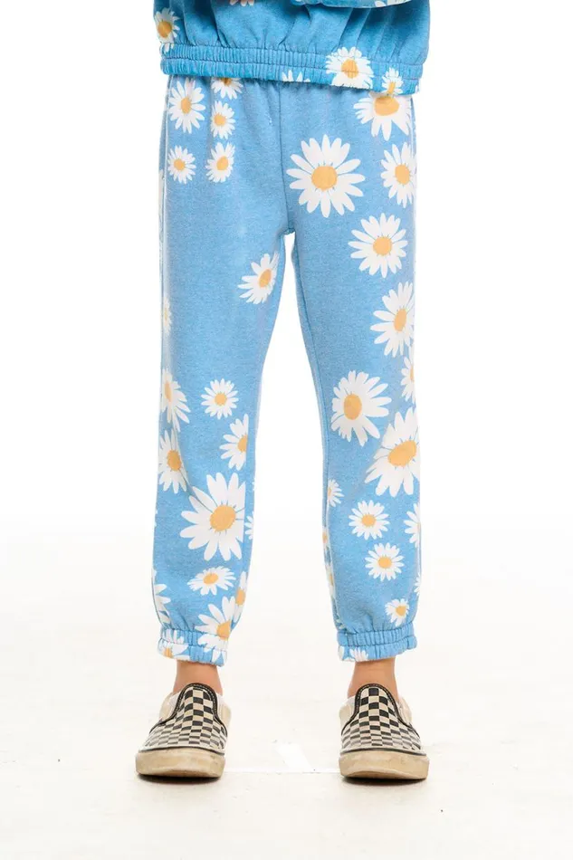 Kids Girls Chaser Brand Shirred Easy Sweatpant