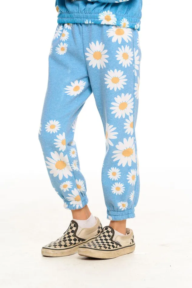Kids Girls Chaser Brand Shirred Easy Sweatpant