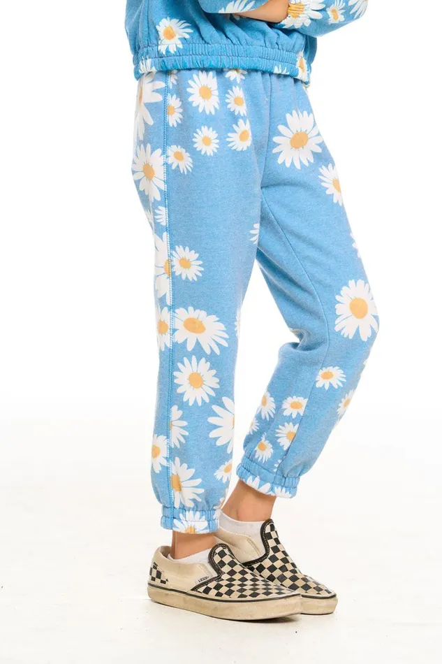 Kids Girls Chaser Brand Shirred Easy Sweatpant