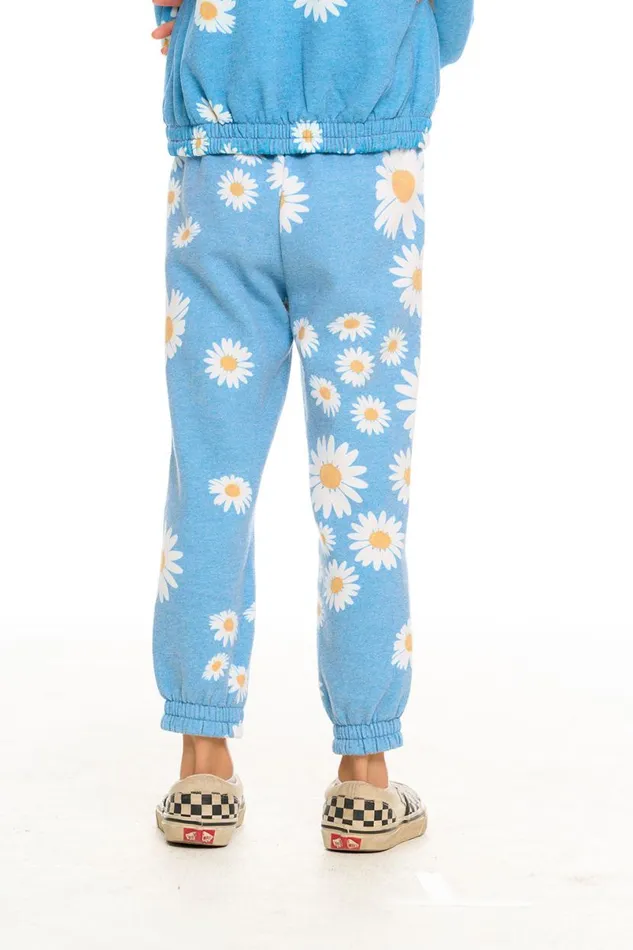 Kids Girls Chaser Brand Shirred Easy Sweatpant
