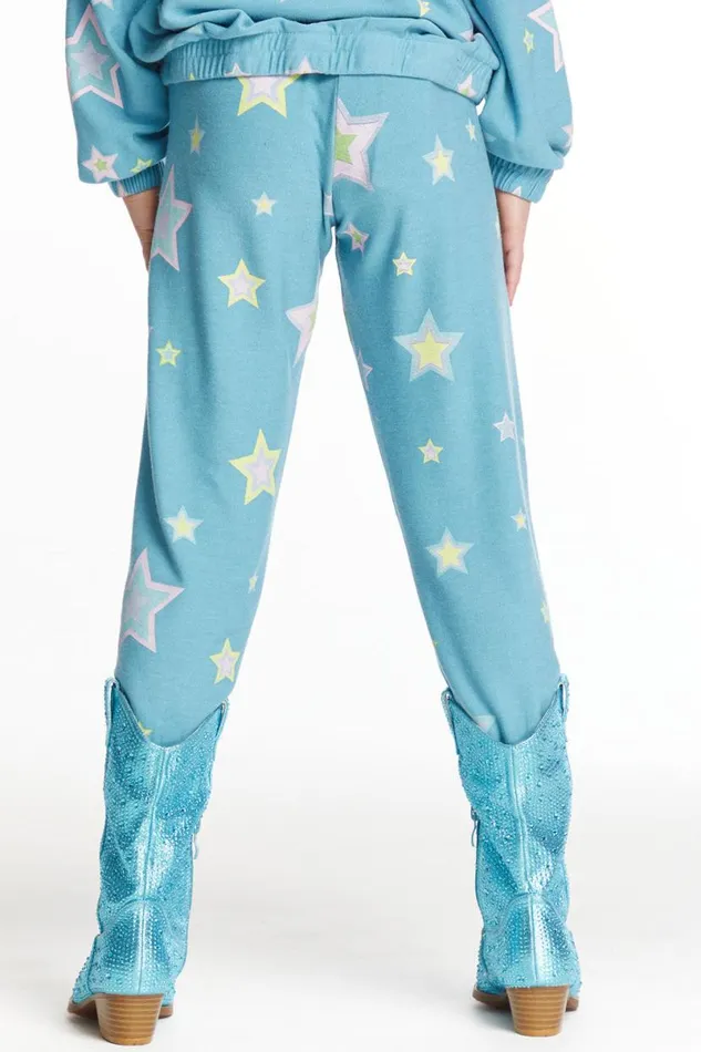 Kids Girls Chaser Brand Star Child Girls Cozy Knit Sweatpant