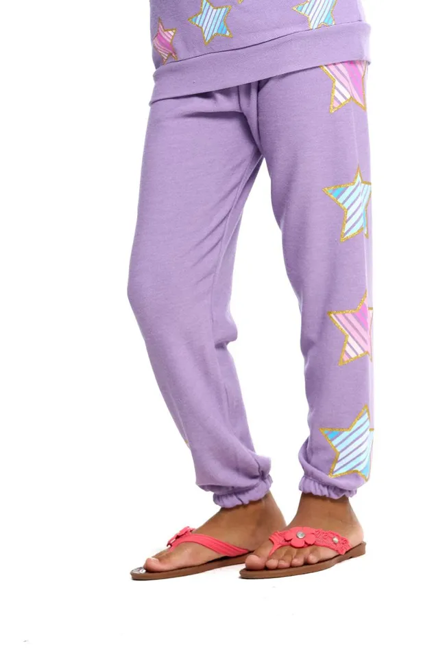 Kids Girls Chaser Brand Star Party Pants