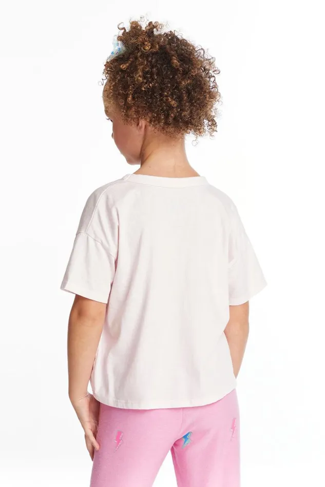 Kids Girls Chaser Brand Sun Records Memphis Collage Girls Tee