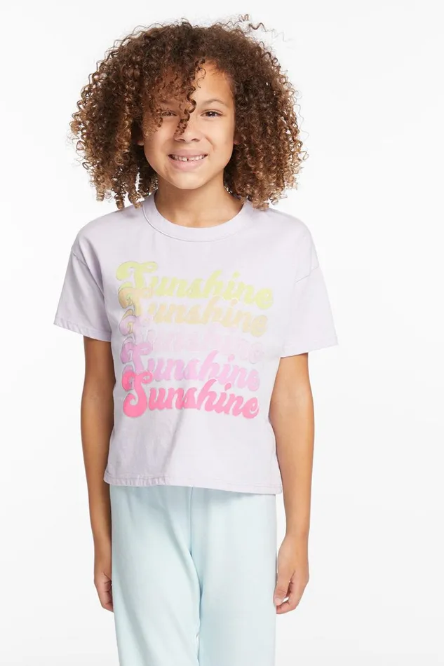 Kids Girls Chaser Brand Sunshine Girls Tee