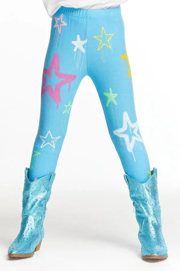 Kids Girls Chaser Brand Super Star Girls Cozy Knit Classic Legging