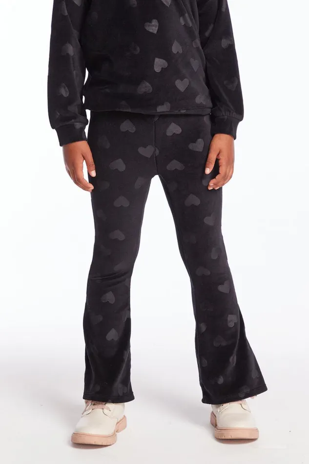 Kids Girls Chaser Brand Tara Hearty Licorice Legging