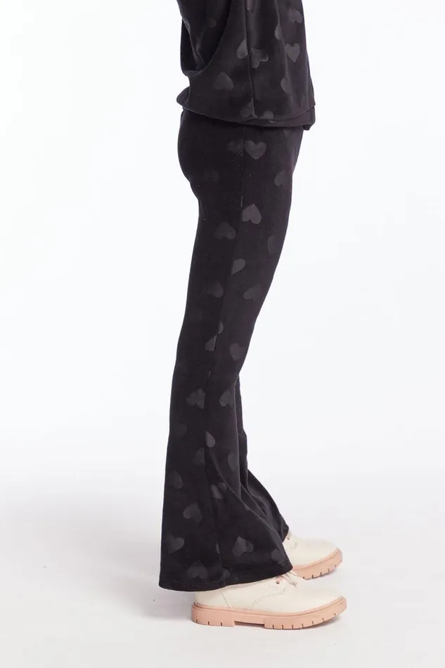 Kids Girls Chaser Brand Tara Hearty Licorice Legging
