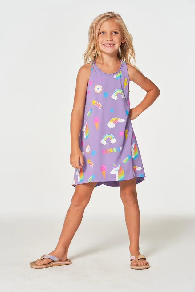 Kids Girls Chaser Brand Unicorn Treats Dress