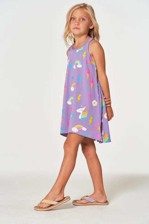 Kids Girls Chaser Brand Unicorn Treats Dress