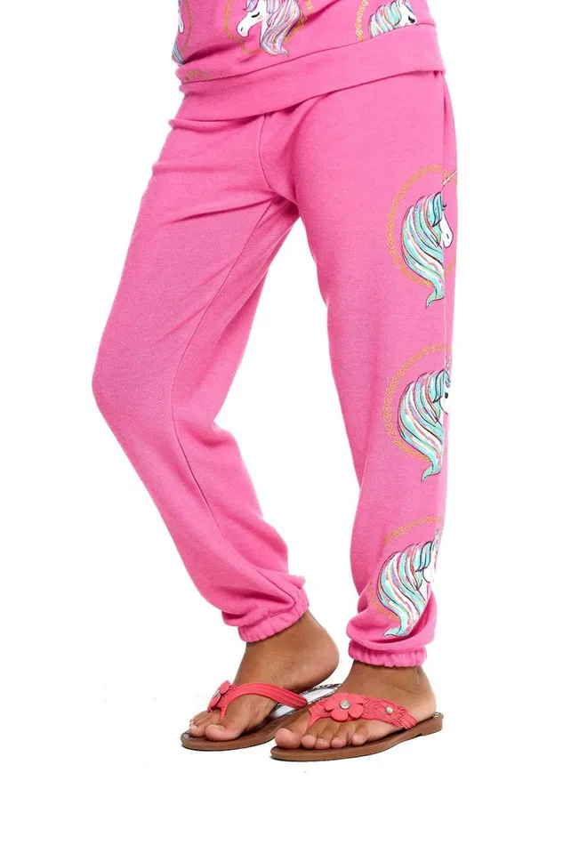 Kids Girls Chaser Brand Unicorn Wreath Pants