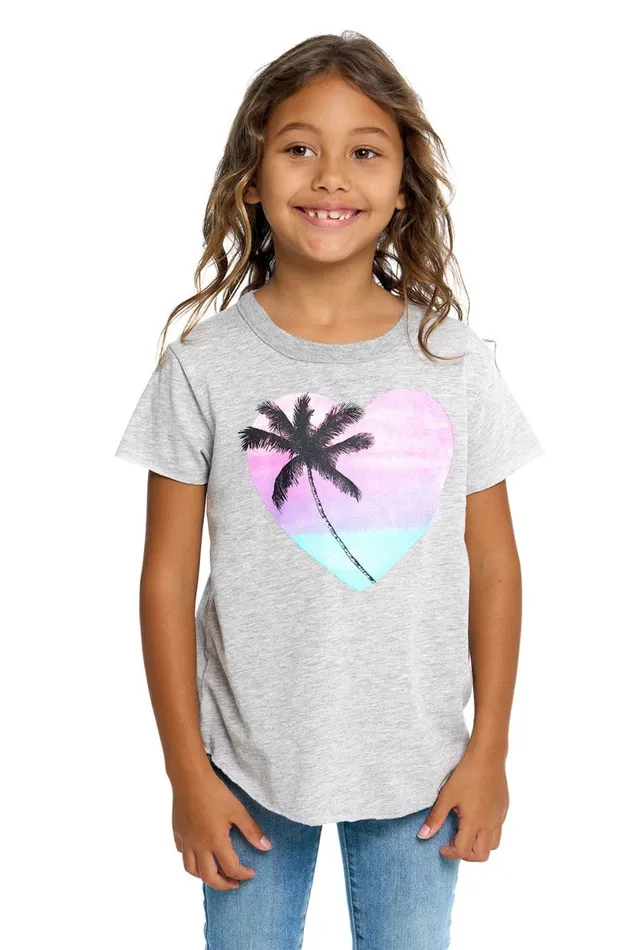 Kids Girls Chaser Brand Vacation Heart