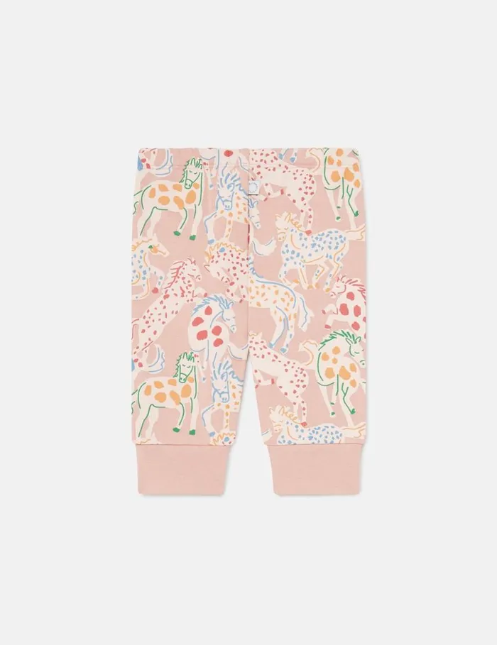 Kids Horse Print Joggers Multicolour Stella McCartney Baby Girls Kids Horse Print Joggers Multicolour Stella McCartney Baby Girls