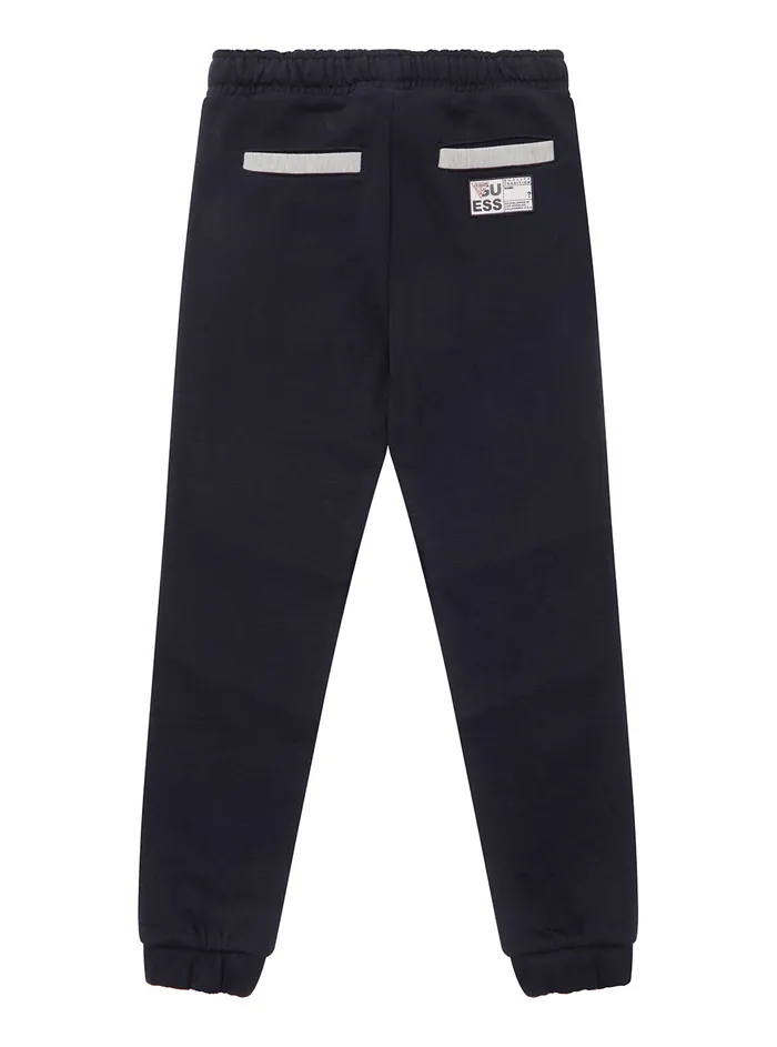 Kids Little Boy GUESS Blue Grey Combo Active Trackpants 27 Kids Little Boy GUESS Blue Grey Combo Active Trackpants 27