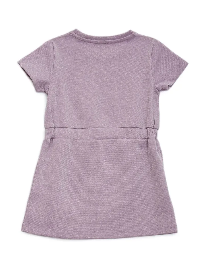 Kids Little Girl GUESS Purple Logo Lurex Dress 27 Kids Little Girl GUESS Purple Logo Lurex Dress 27