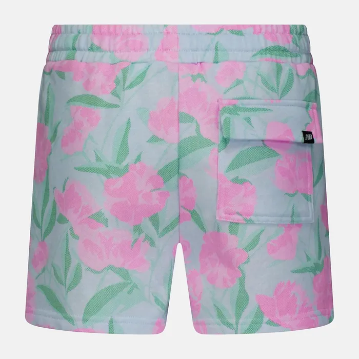 Kids NB Essential Short White Multi New Balance Bottoms Kids NB Essential Short White Multi New Balance Bottoms