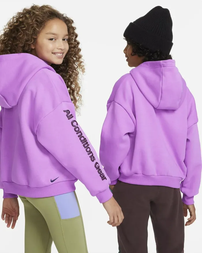 Kids Nike All Clothing ACG Icon Fleece Rush Fuchsiaearthfaded Spruce