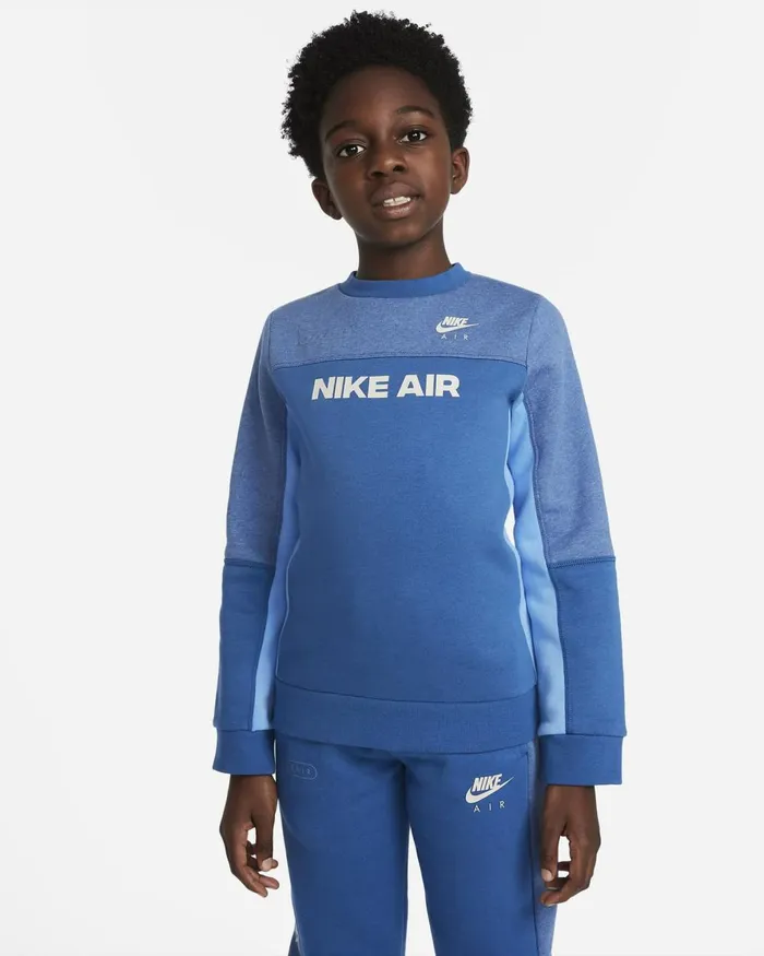 Kids Nike All Clothing Air Dark Marina Blueheatheruniversity Bluelight Bone