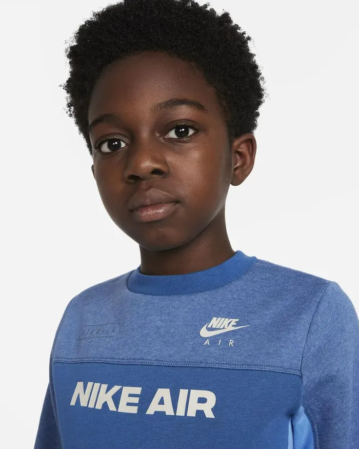 Kids Nike All Clothing Air Dark Marina Blueheatheruniversity Bluelight Bone