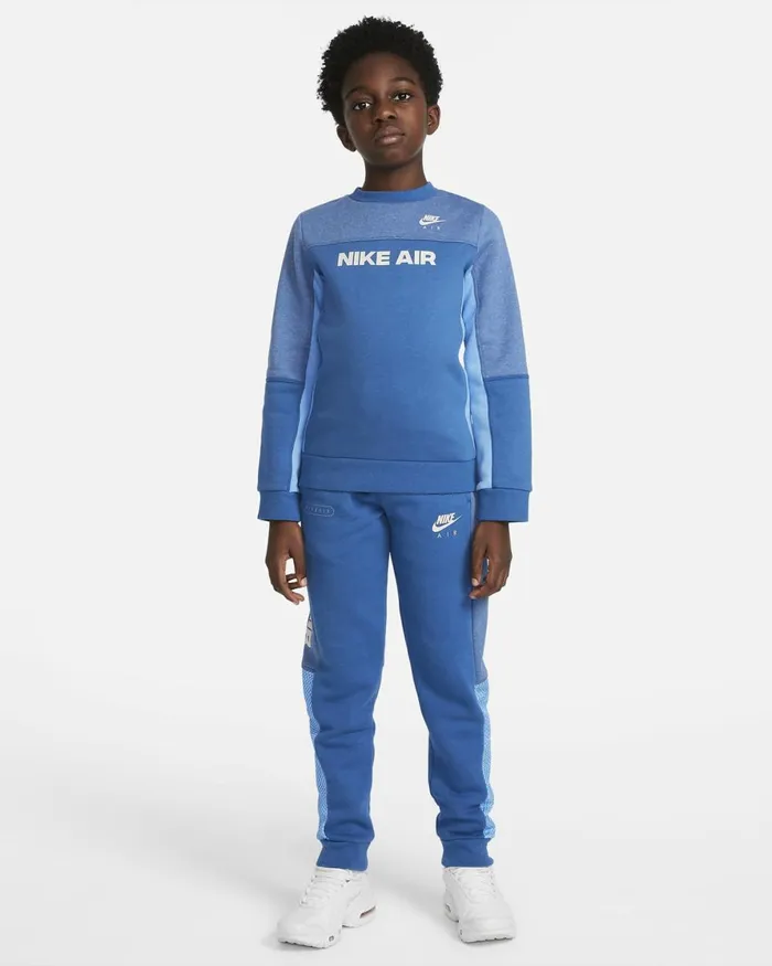 Kids Nike All Clothing Air Dark Marina Blueheatheruniversity Bluelight Bone
