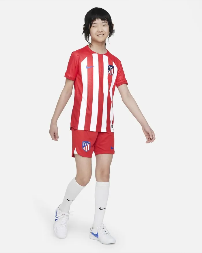 Kids Nike All Clothing Atltico Madrid 202324 Stadium HomeAway Sport Redwhiteold Royal