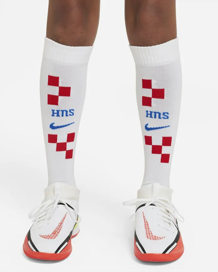 Kids Nike All Clothing Croatia 202223 Home Whitebattle Blue