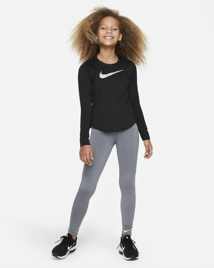 Kids Nike All Clothing DriFIT One Black