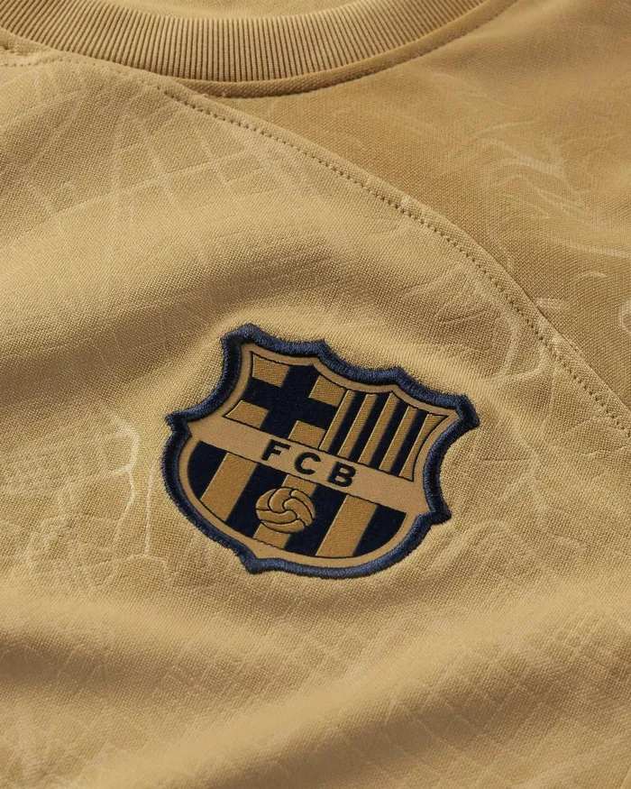 Kids Nike All Clothing FC Barcelona 202223 Stadium Away Club Goldclub Goldobsidian