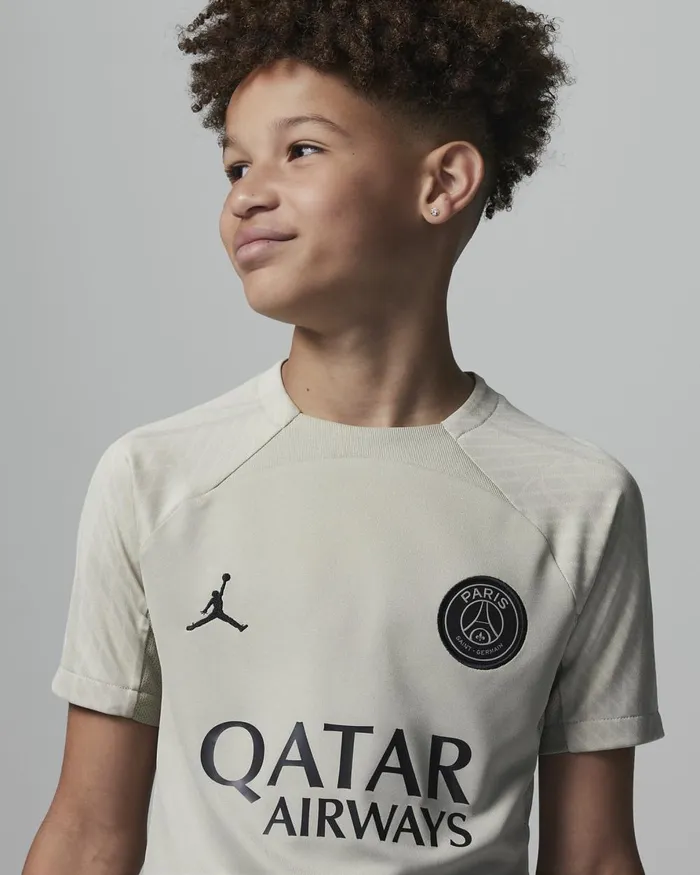 Kids Nike All Clothing Paris SaintGermain Strike Third Stonestoneiron Greyblack