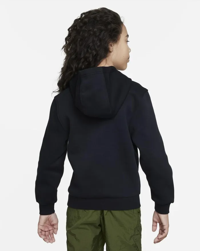 Kids Nike All Clothing Sportswear Club Fleece Black