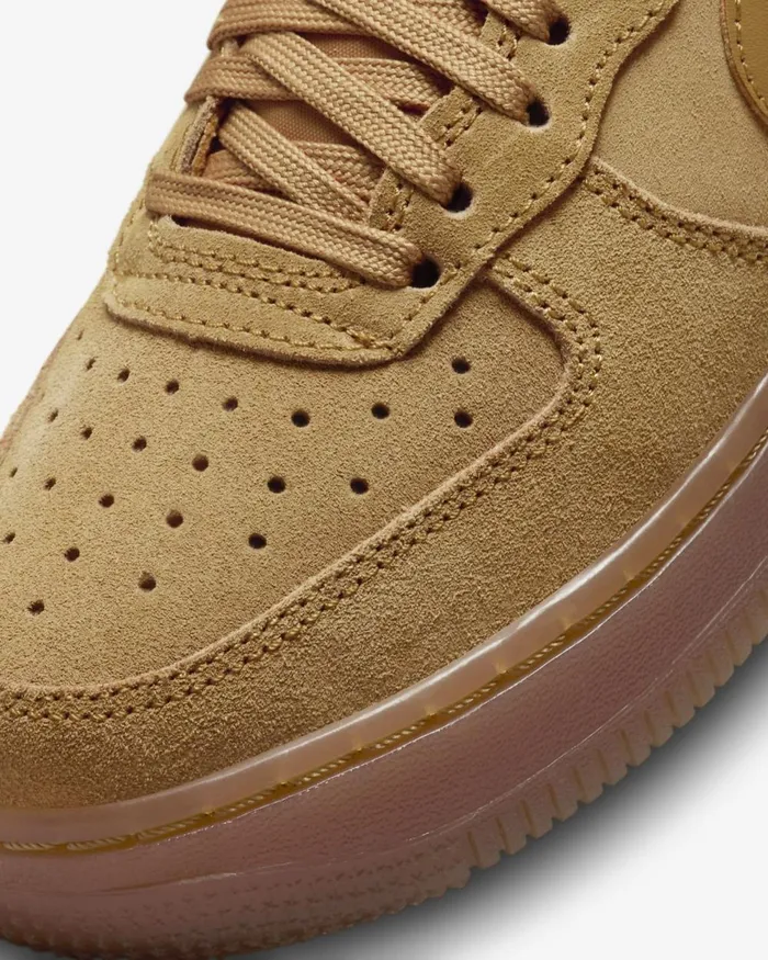 Kids Nike All Shoes Air Force 1 High LV8 3 Wheatgum Light Brownwheat