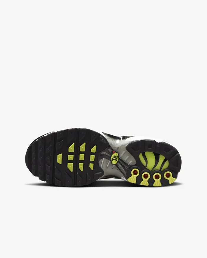 Kids Nike All Shoes Air Max Plus Blacklight Silverwhitebright Cactus
