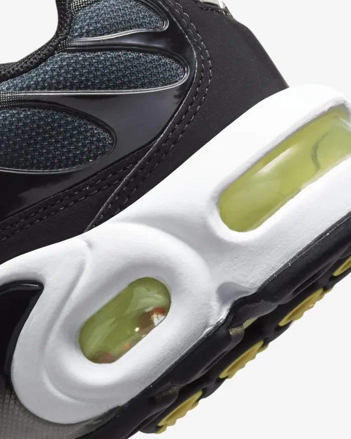Kids Nike All Shoes Air Max Plus Blacklight Silverwhitebright Cactus