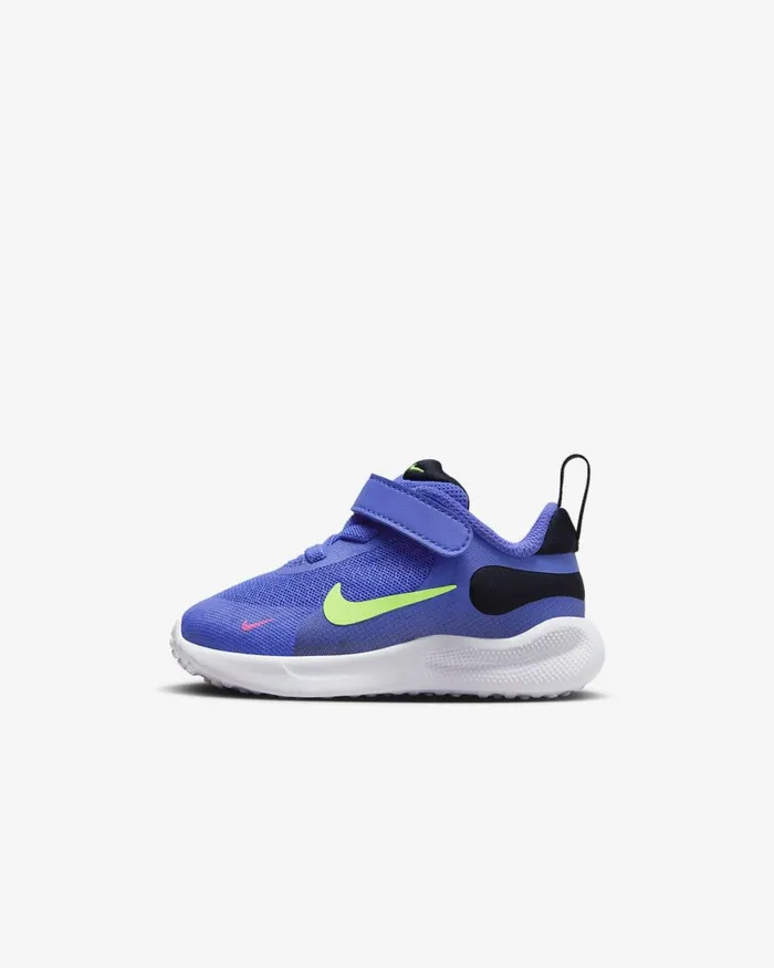 Kids Nike All Shoes Revolution 7 Light Ultramarinedark Obsidianwhitelime Blast