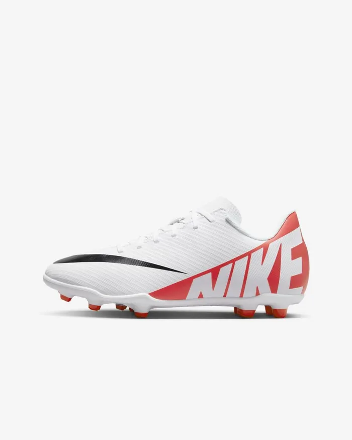 Kids Nike Football Jr Mercurial Vapor 15 Club Bright Crimsonblackwhite