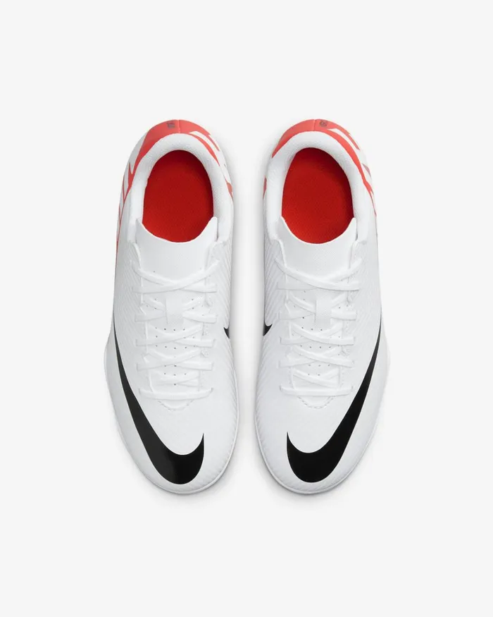 Kids Nike Football Jr Mercurial Vapor 15 Club Bright Crimsonblackwhite