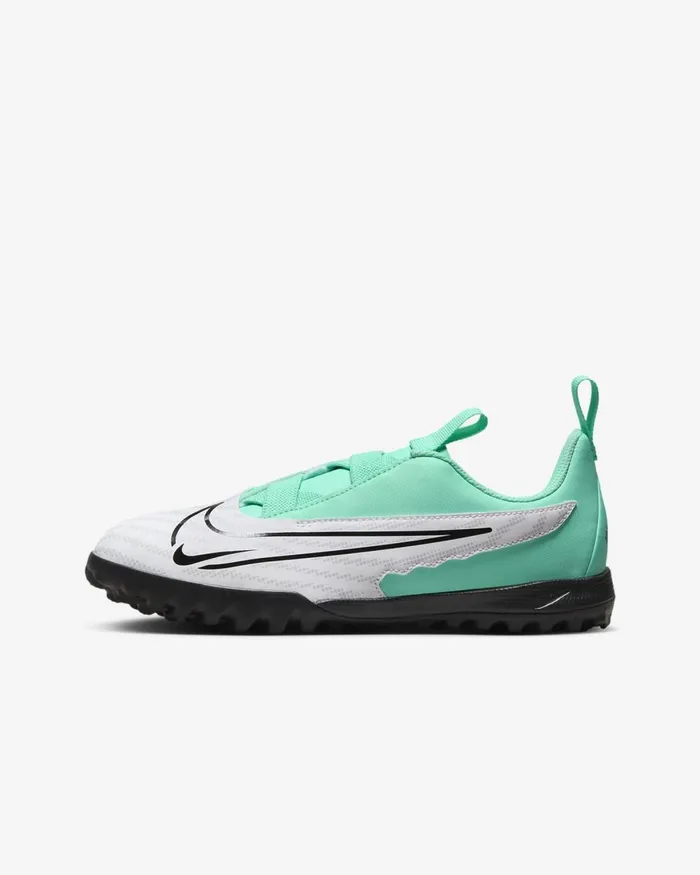 Kids Nike Football Jr Phantom GX Academy Hyper Turquoisefuchsia Dreamwhiteblack