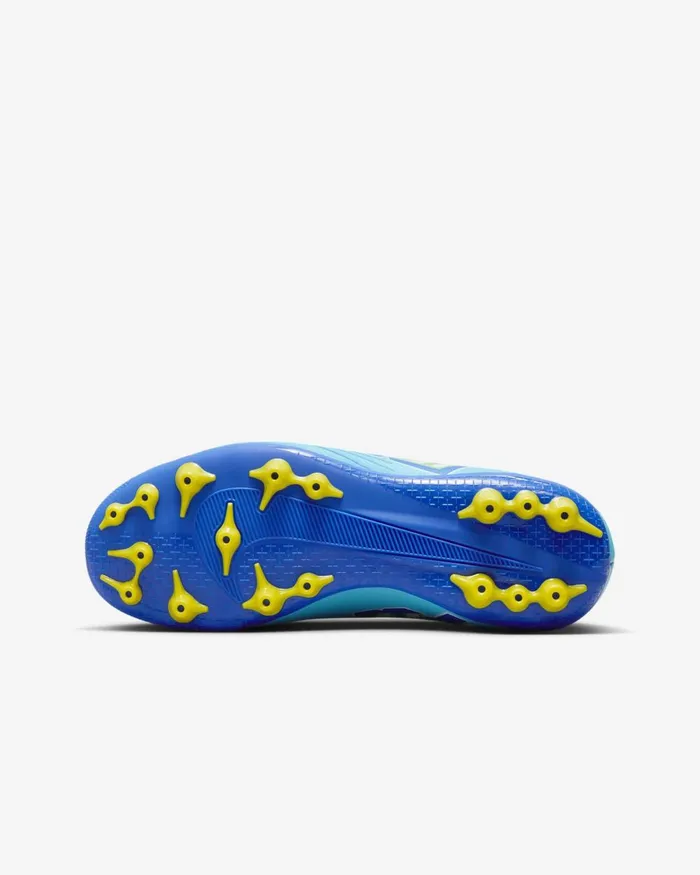 Kids Nike Football Jr Zoom Mercurial Superfly 9 Academy KM AG Baltic Bluewhite