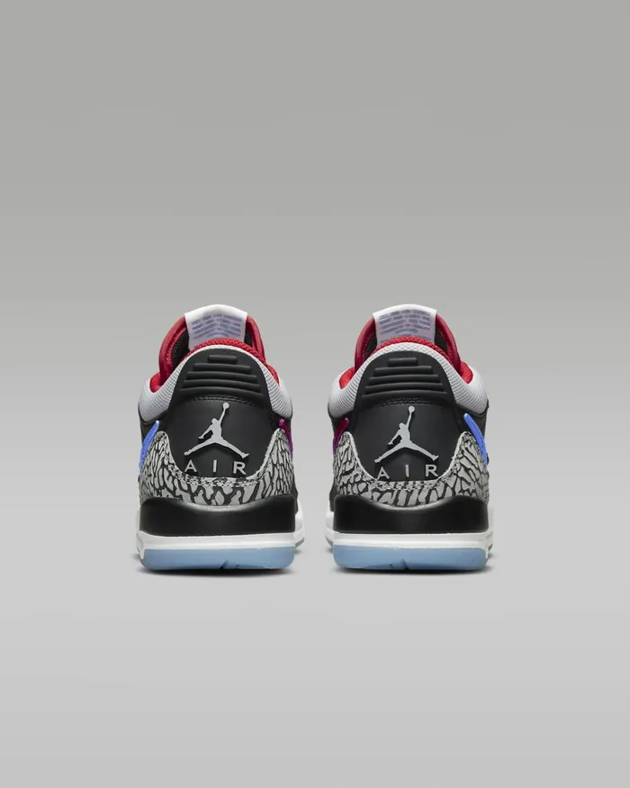 Kids Nike Jordan Air Jordan Legacy 312 Low Blackvalour Blueuniversity Redwolf Grey