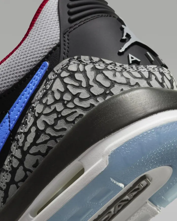 Kids Nike Jordan Air Jordan Legacy 312 Low Blackvalour Blueuniversity Redwolf Grey