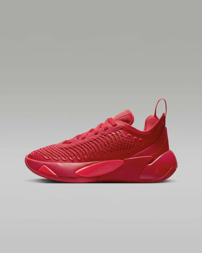 Kids Nike Jordan Luka 1 University Redbright Crimsonmetallic Gold