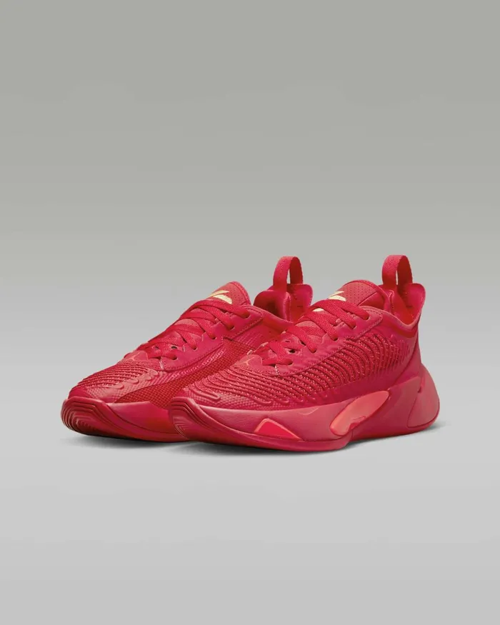 Kids Nike Jordan Luka 1 University Redbright Crimsonmetallic Gold
