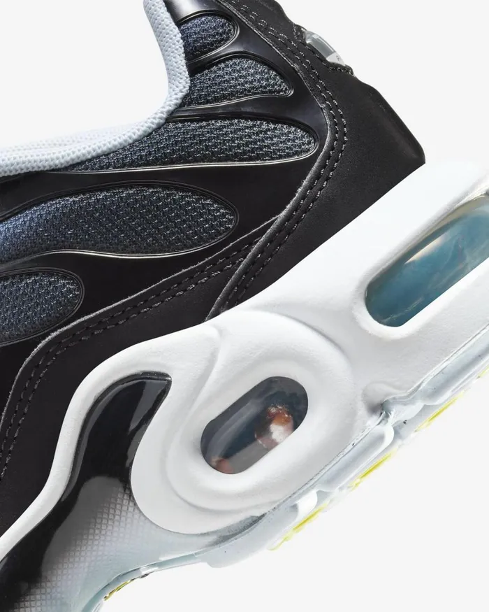 Kids Nike Older Kids 7 8211 15 Years Air Max Plus Blackblue Tintlight Smoke Greyrugged Orange