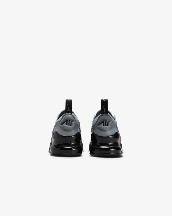 Kids Nike Younger Kids 3 8211 7 Years Air Max 270 Smoke Greybright Mandarinmedium Ashblack