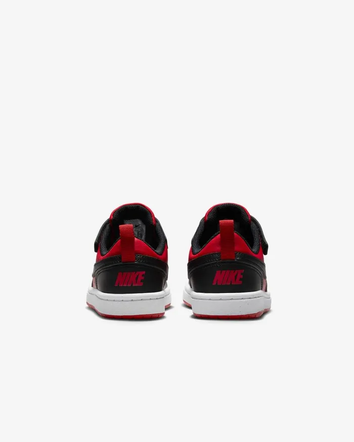 Kids Nike Younger Kids 3 8211 7 Years Court Borough Low Recraft University Redwhiteblack