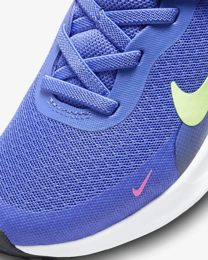 Kids Nike Younger Kids 3 8211 7 Years Revolution 7 Light Ultramarinedark Obsidianwhitelime Blast
