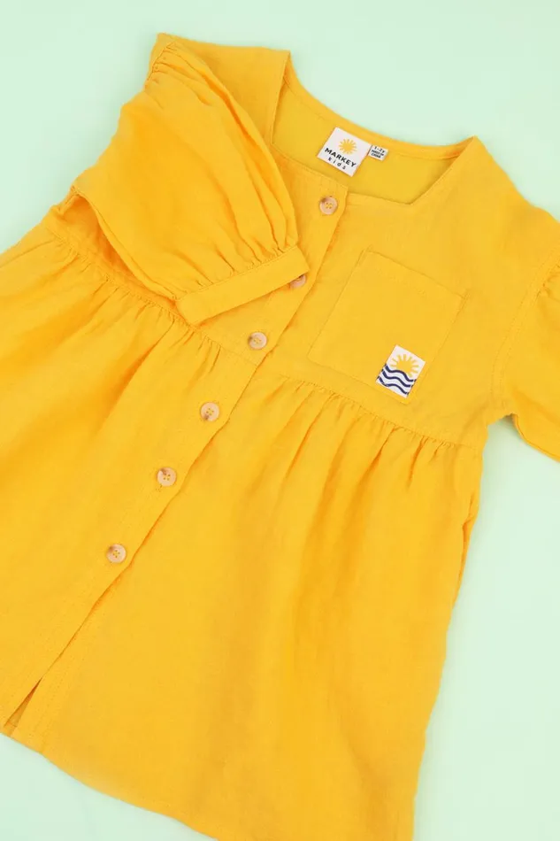 Kids Nilo Dress Canary Shop LF Markey Kids