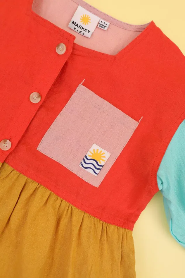 Kids Nilo Dress Multi Shop LF Markey Kids