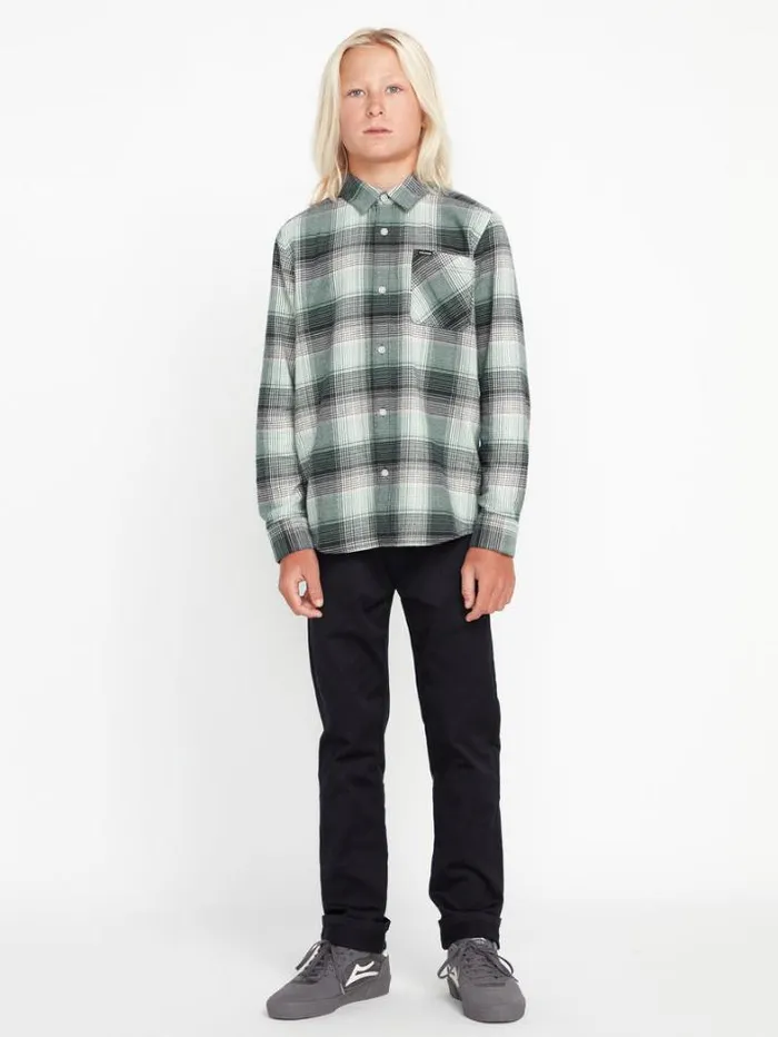 Kids Pants Volcom Big Boys Frickin Modern Stretch Chino Pants 8211 Dark Navy