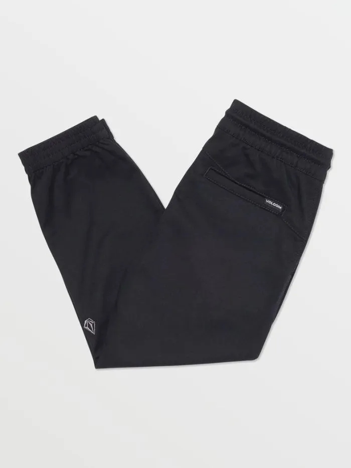 Kids Pants Volcom Big Boys Frickin Slim Joggers 8211 Black