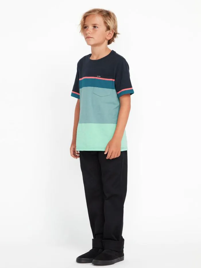 Kids Pants Volcom Little Boys Frickin Modern Stretch Chino Pants 8211 Black